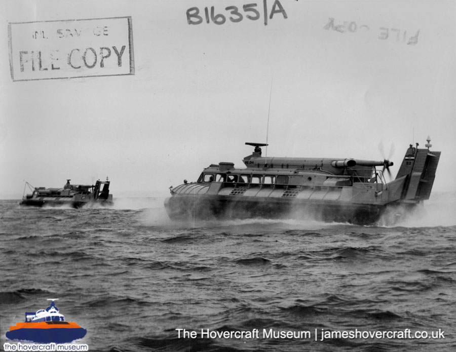 SRN6 with the military -  (credit: The <a href='http://www.hovercraft-museum.org/' target='_blank'>Hovercraft Museum Trust</a>).